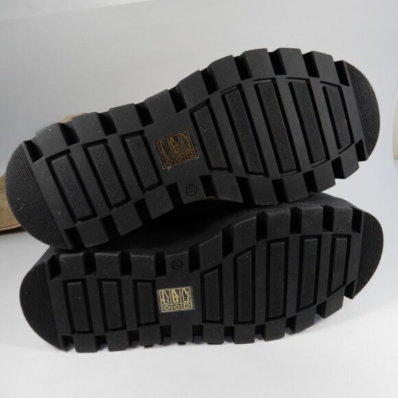 Free People London Calling Wedge Over-the-Knee Boots Size 37 7 Stone Suede NEW - Picture 12 of 15